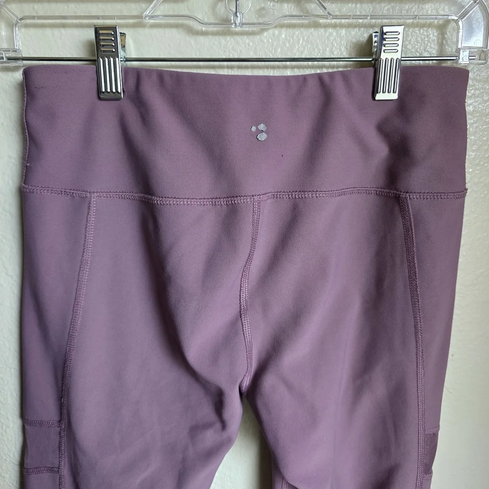 90 Degree By Reflex Purple Leggings Activewear Size Womens Small